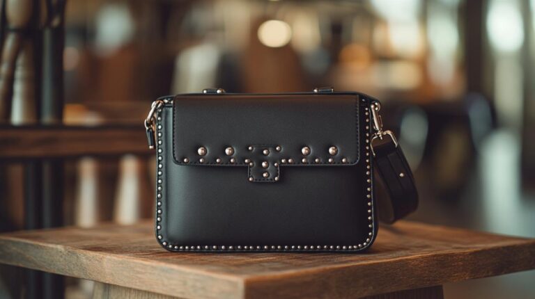 Negro vs Marrón vs Beige: Por Qué el Bolso Bandolera Tachonado Negro Sierra Domina la Paleta de Colores Versátiles